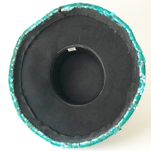 VTG Whittall & Shon Heavily Sequined Beaded Hat - Picture 8 of 15